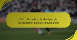 3-4-2-1 Formation: Spieler-Synergie, Teamdynamik, Kollektive Bewegungen